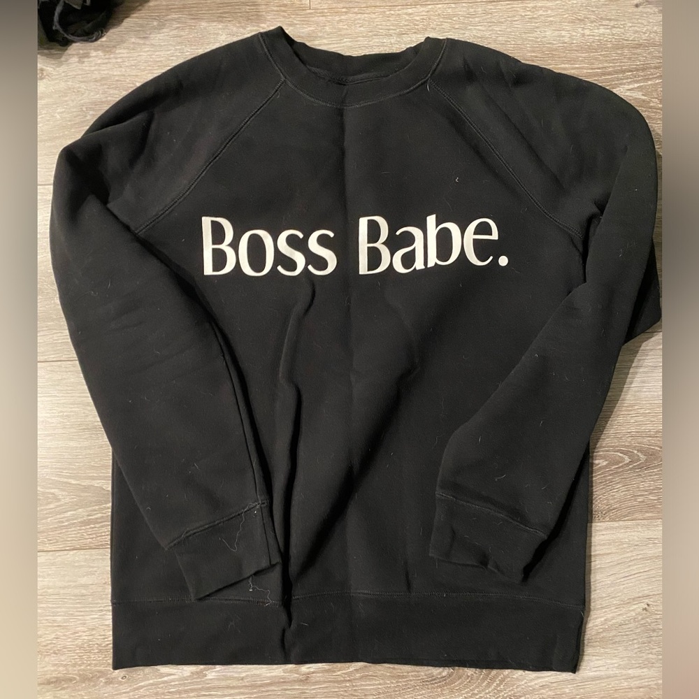 Brunette the Label- boss girl sweater